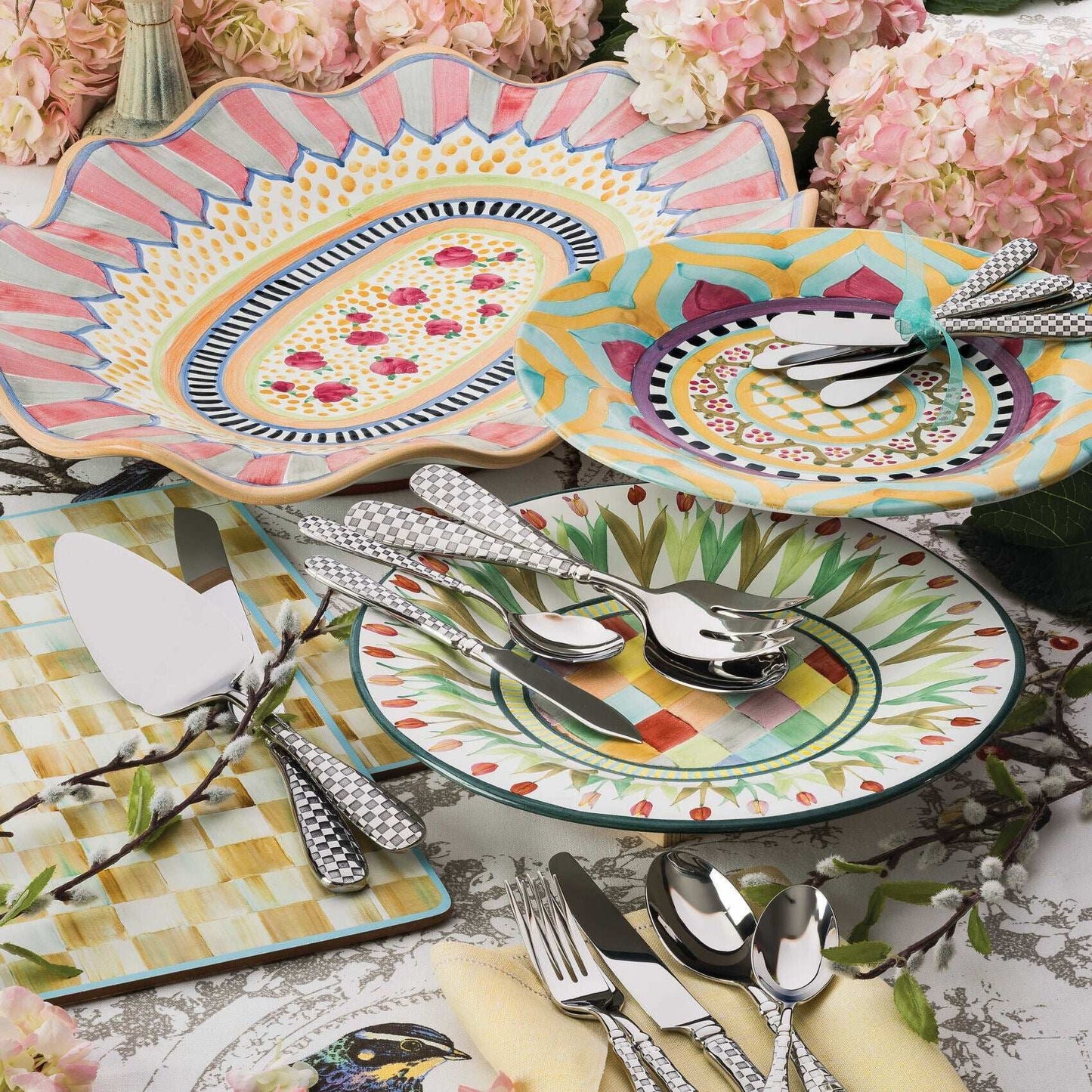 Check Cake Serving Set