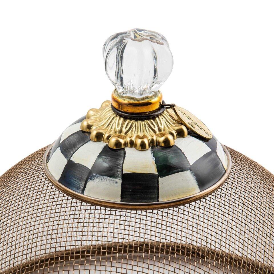Courtly Check Mesh Dome - Small