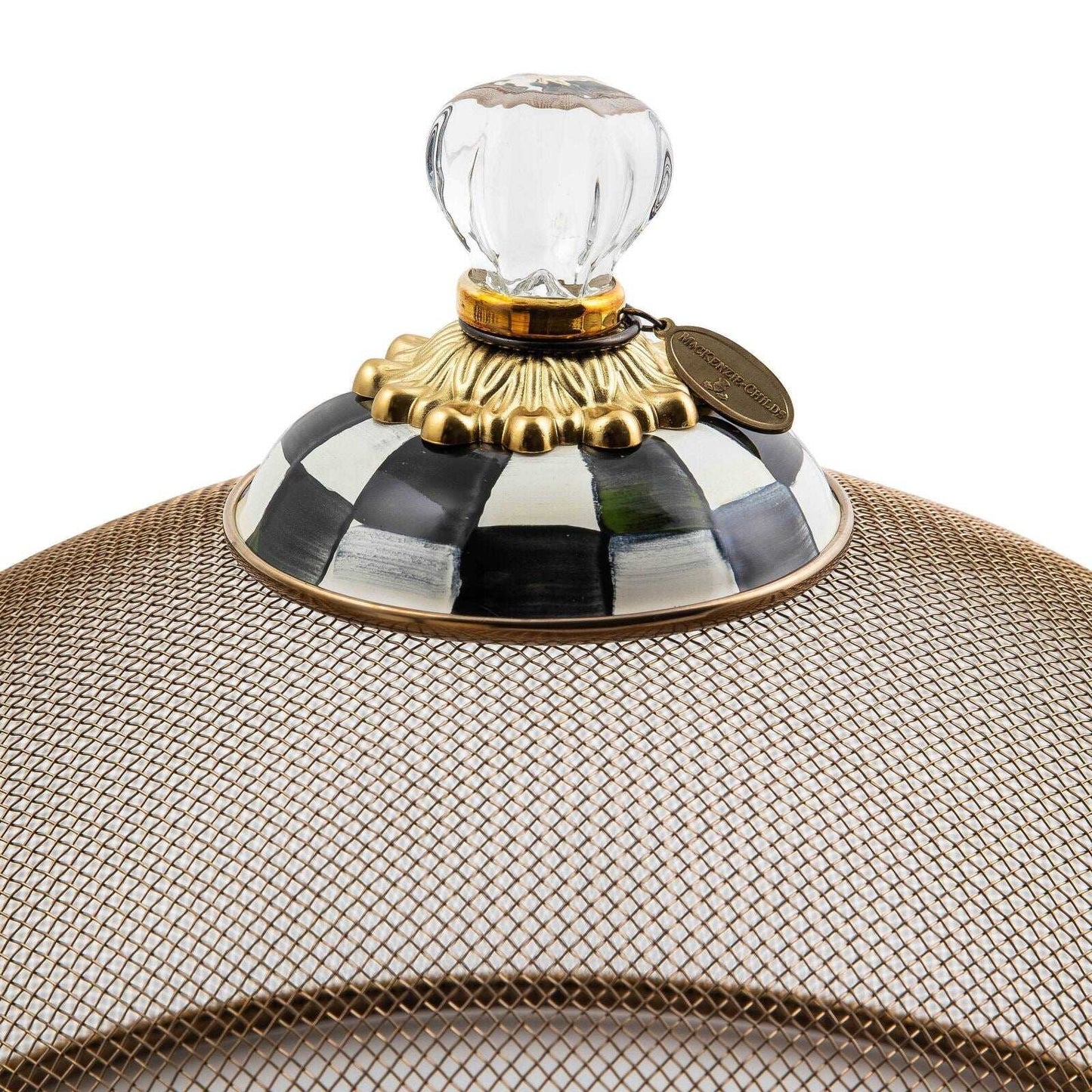 Courtly Check Mesh Dome - Large