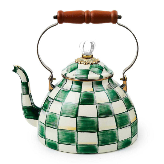 Emerald Check 2.84L Tea Kettle