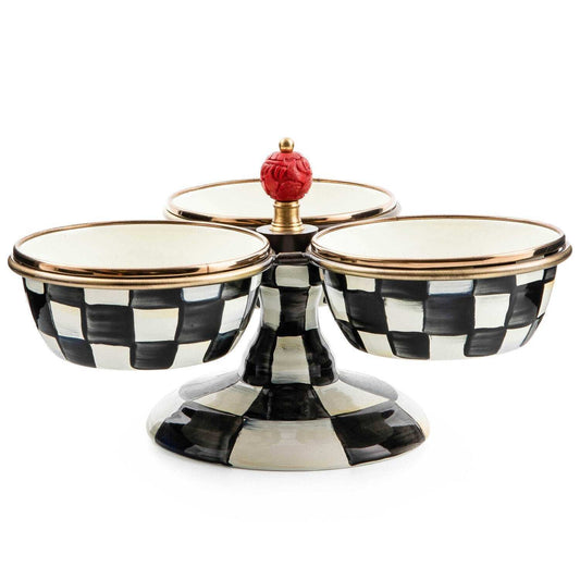 Courtly Check Enamel Triplicity