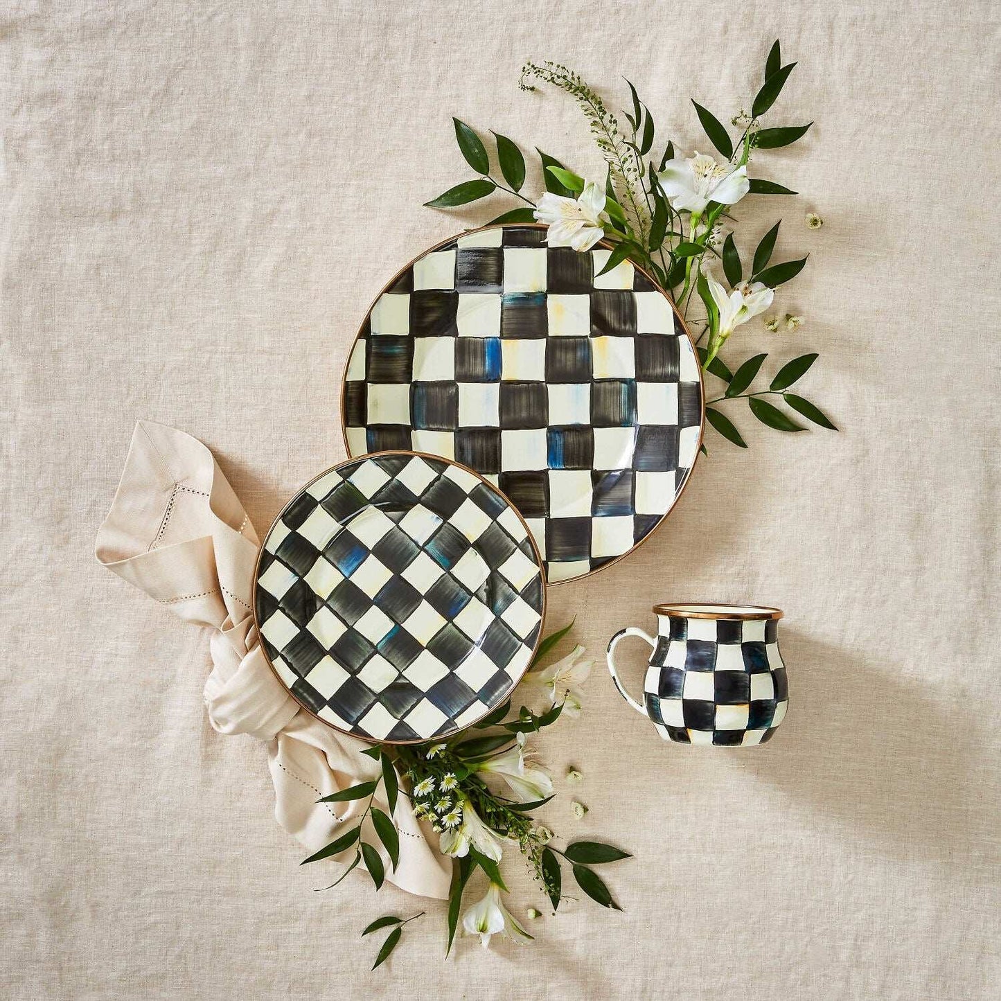 Courtly Check Charger/Plate