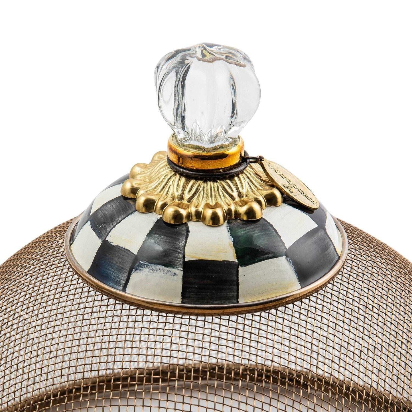 Courtly Check Mesh Dome - Small