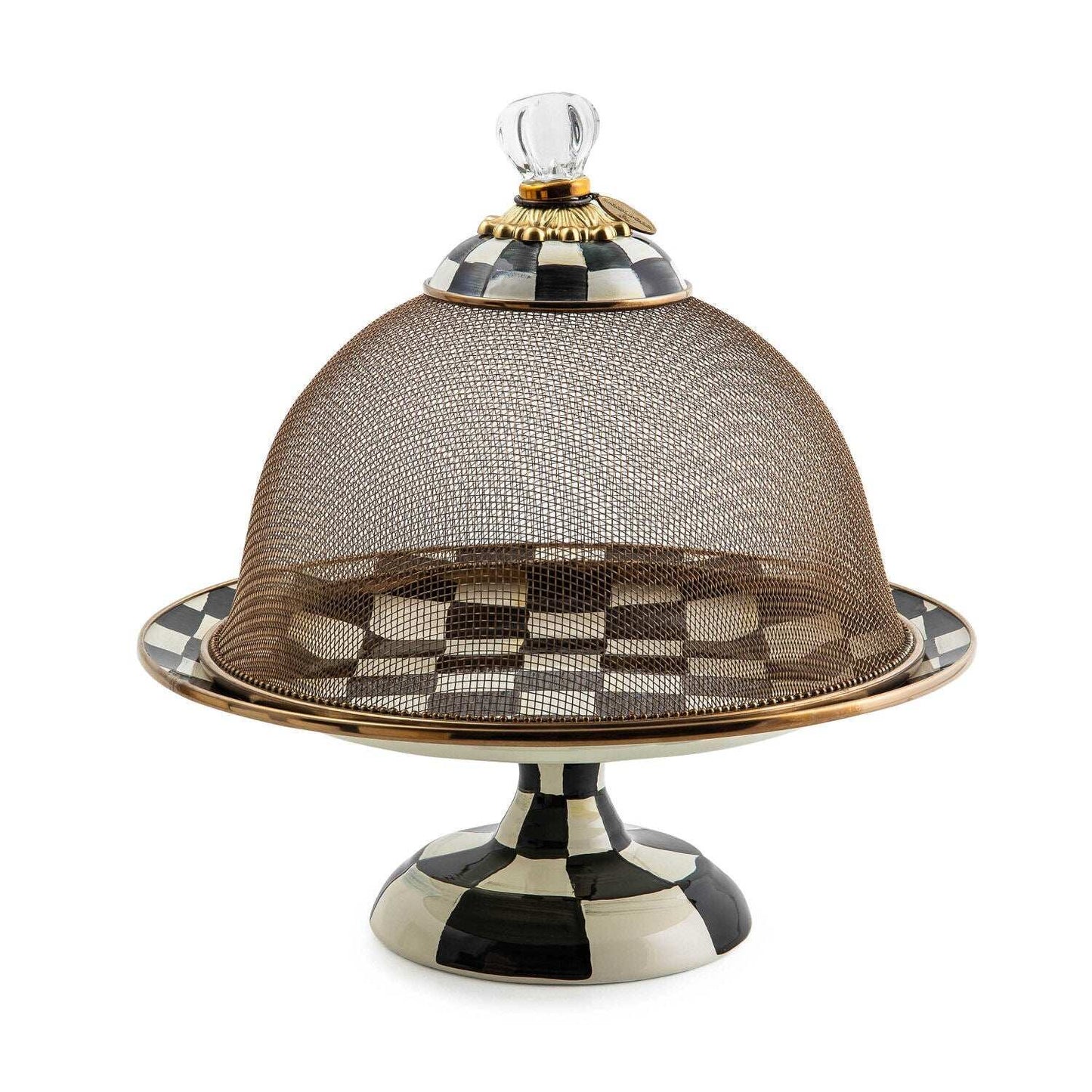 Courtly Check Mesh Dome - Small